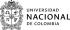 Escudo y logotipo de la Universidad Nacional de Colombia, cliente de OneScreen.